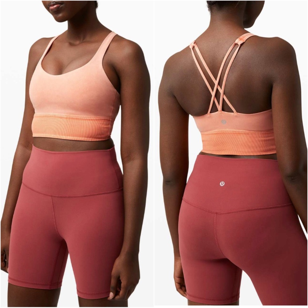 Lululemon Free To Be Bra Long Line *Rib